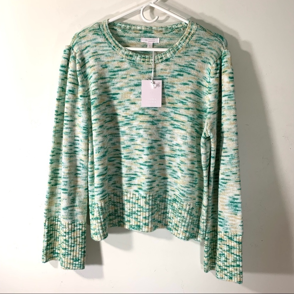 LC Lauren Conrad Bell Sleeve Sweater
